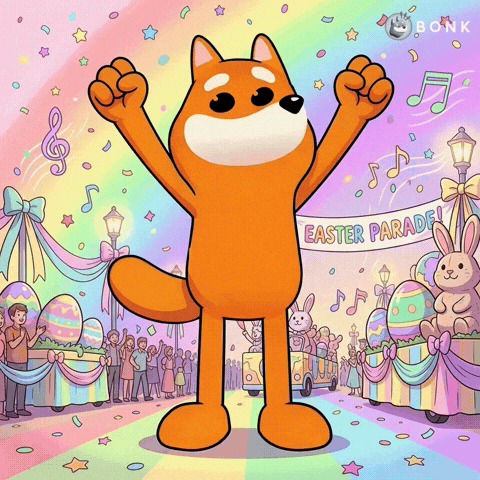 Easter Parade Dancing GIF by BONK