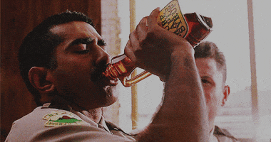 Maple Syrup Drinking GIF