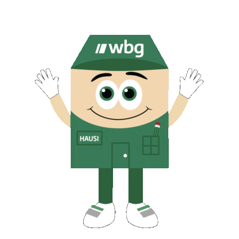 Wbg Hausi Sticker by wbg_nuernberg