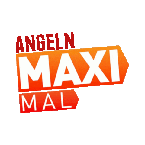 Angelnmaximal Sticker by fishingmaniacs