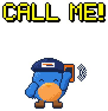 Call Me Hello Sticker by SwiftPro Heating, Cooling & Plumbing