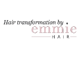 Hair Transformation By Emmie Sticker by Emmie Hair