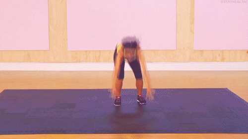 Person doing a workout showing fitness dedication for weight loss