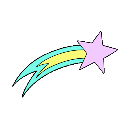 Shooting Star Illustration Sticker by Rhythm and Alps