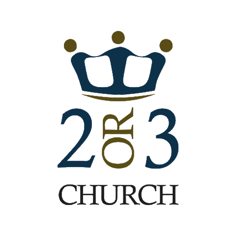 2 Or 3 Church Sticker by Cherry Social Media