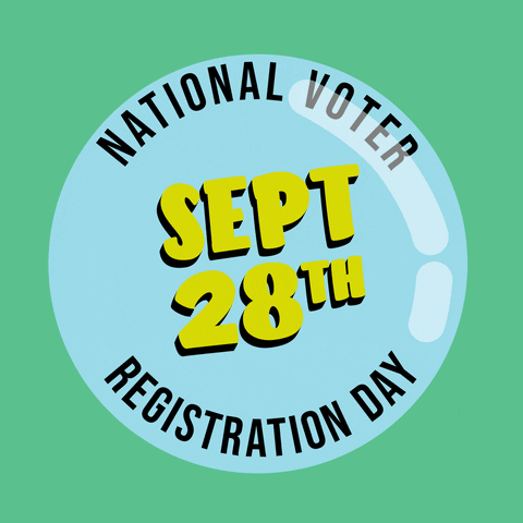 Register To Vote Voter Registration GIF by LCV - League of Conservation Voters