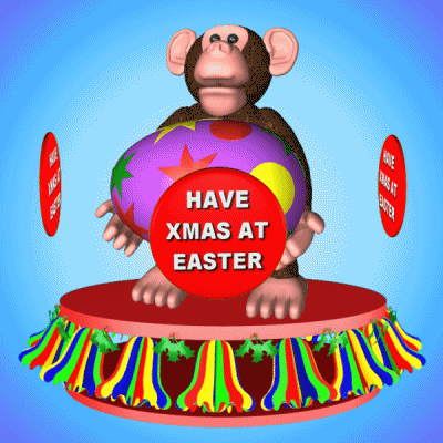 Cancel Christmas Easter Egg GIF