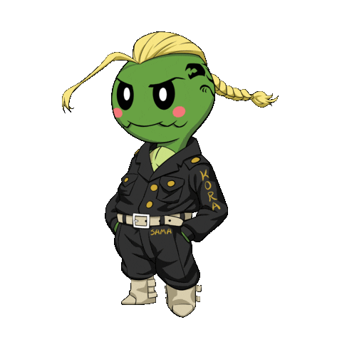 Turtle Sticker by Korasama