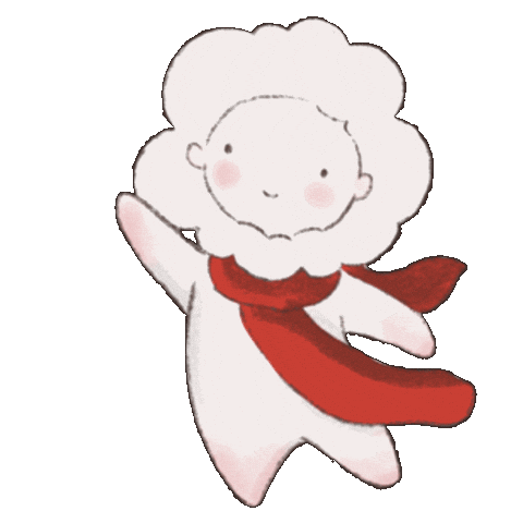 Cloud Dancing Sticker by Ogin Nayam