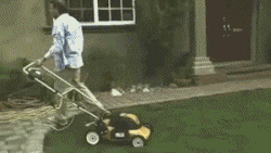 Lawnmower Fail GIF - Find & Share on GIPHY