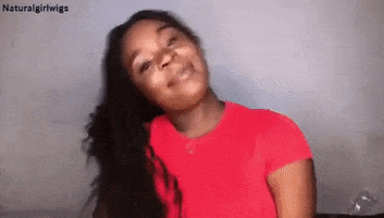 Black Girl Reaction GIF by Natural Girl Wigs