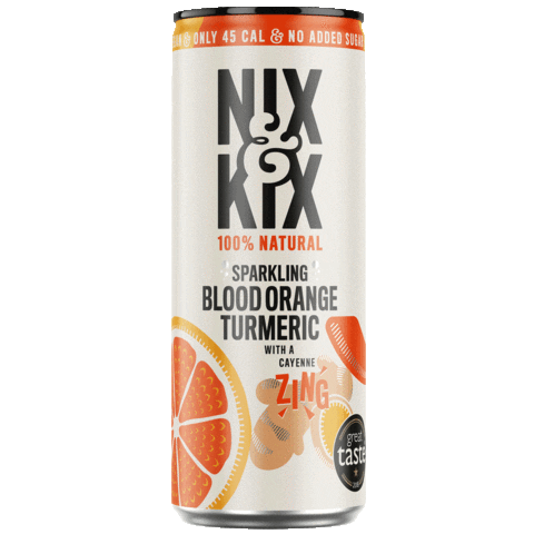 Vegan Orange Sticker by Nix & Kix