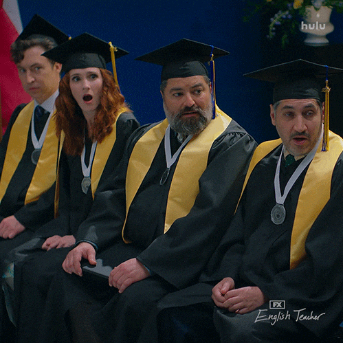 Shocked Fx Networks GIF by English Teacher FX