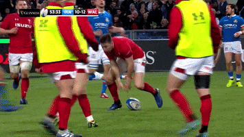 josh adams applause GIF by Guinness Six Nations