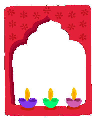 Festival Lights Sticker by ohdoodledoo