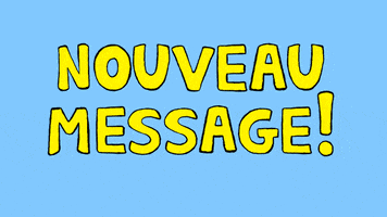 French Message GIF by Simon Super Rabbit