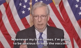 Mitch Mcconnell Vaccine GIF by GIPHY News