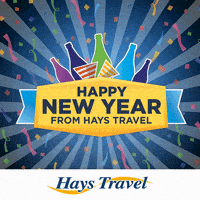 celebrate new year GIF by Hays Travel