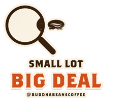 Small Lot Coffee Sticker by buddhabeanscoffee