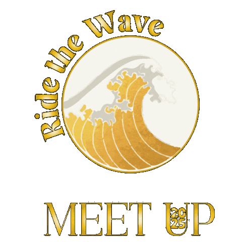 Meetup Sticker by Roberta Torresan