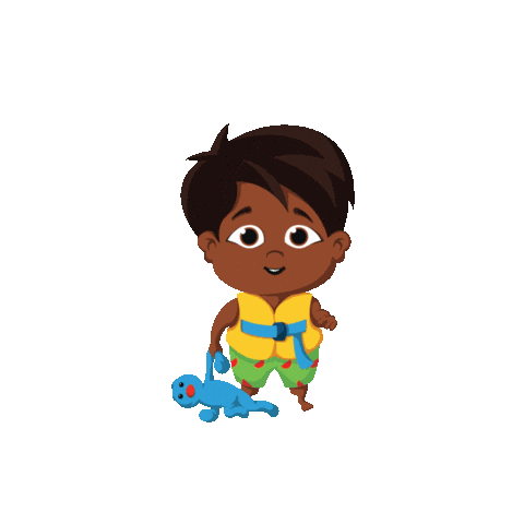 Ollie Learn To Swim Sticker by Watermelon Swim