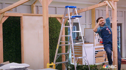 Home Construction Swinging GIF by NBC