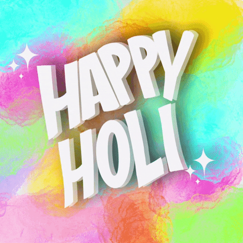 Happy Holi Festival GIF