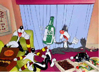 happy hour smoking GIF - happy hour smoking GIF