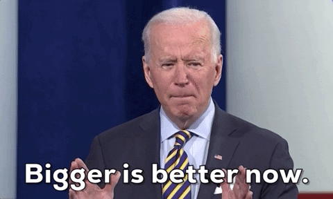 Bigger Is Better Now GIFs - Get the best GIF on GIPHY