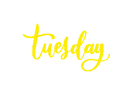 Calligraphy Tuesday Sticker
