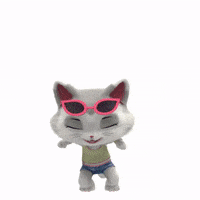 Happy No Problem GIF by 44 Cats