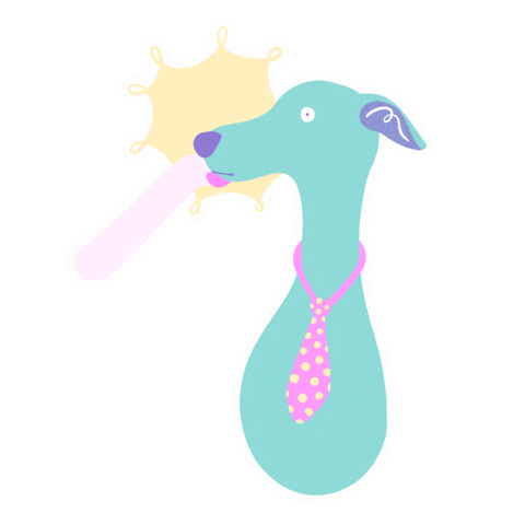 Angry Italian Greyhound Sticker