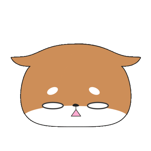 柴犬 落ち込む Sticker
