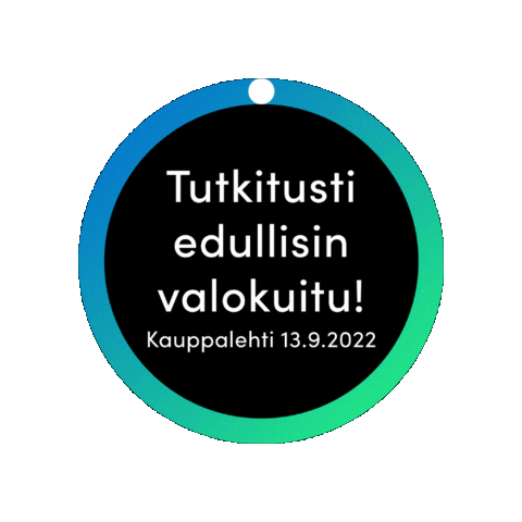 Valoo Valokuitu Sticker