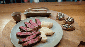 Steak Satisfying GIF by MasterChefAU