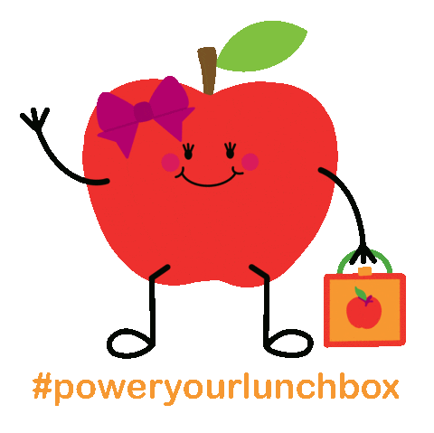 Apple Lunchbox Sticker