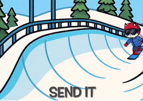 Snowboard GIF by Hero Galaxy NFT