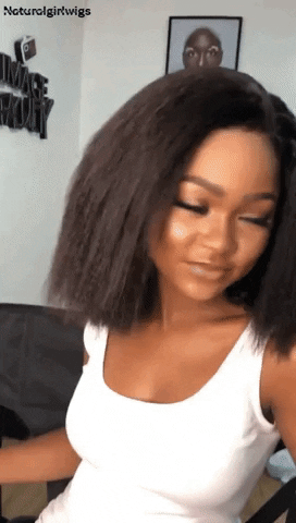 Sexy Black Girl GIF by Natural Girl Wigs