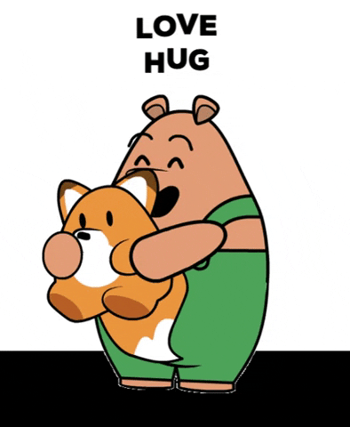 In Love Hug GIF