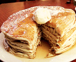  food breakfast food porn butter pancake GIF