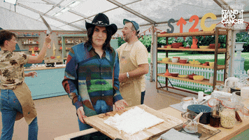 Teamwork Celebrate GIF by The Great British Bake Off