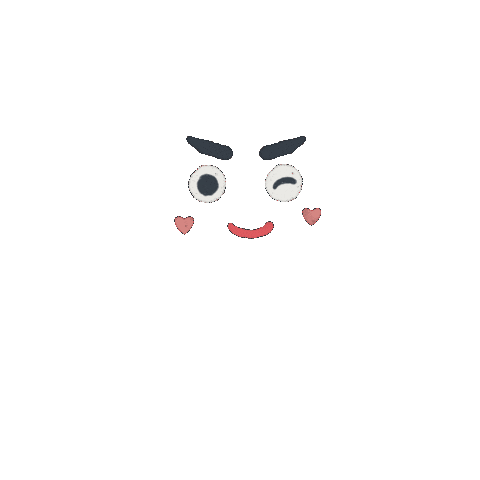 Daruma Sticker by Wunawoosa