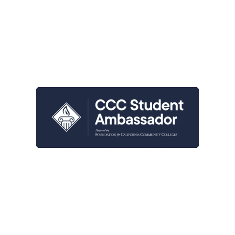 Student Ccc Sticker by Foundation for California Community Colleges