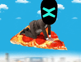 Pizza Flying GIF by MultiversX