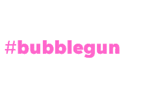 Bubblegun Sticker by Vestart_Studio