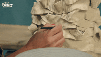 Paint Clay GIF by The Great Pottery Throw Down