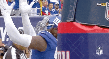 New York Giants Kiss GIF by NFL