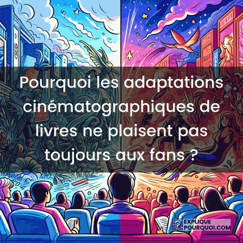 Adaptations Cinématographiques GIF by ExpliquePourquoi.com