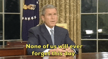 Never Forget GIF by GIPHY News