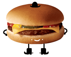 sassy cheeseburger GIF